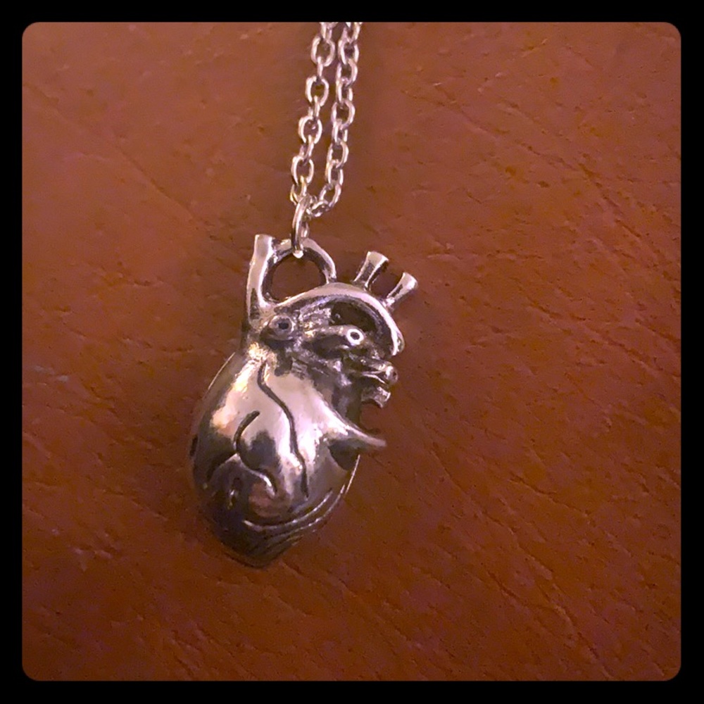 COPY - Atomic heart necklace
